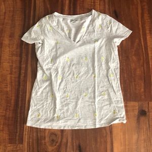 Embroidered pineapple Tee